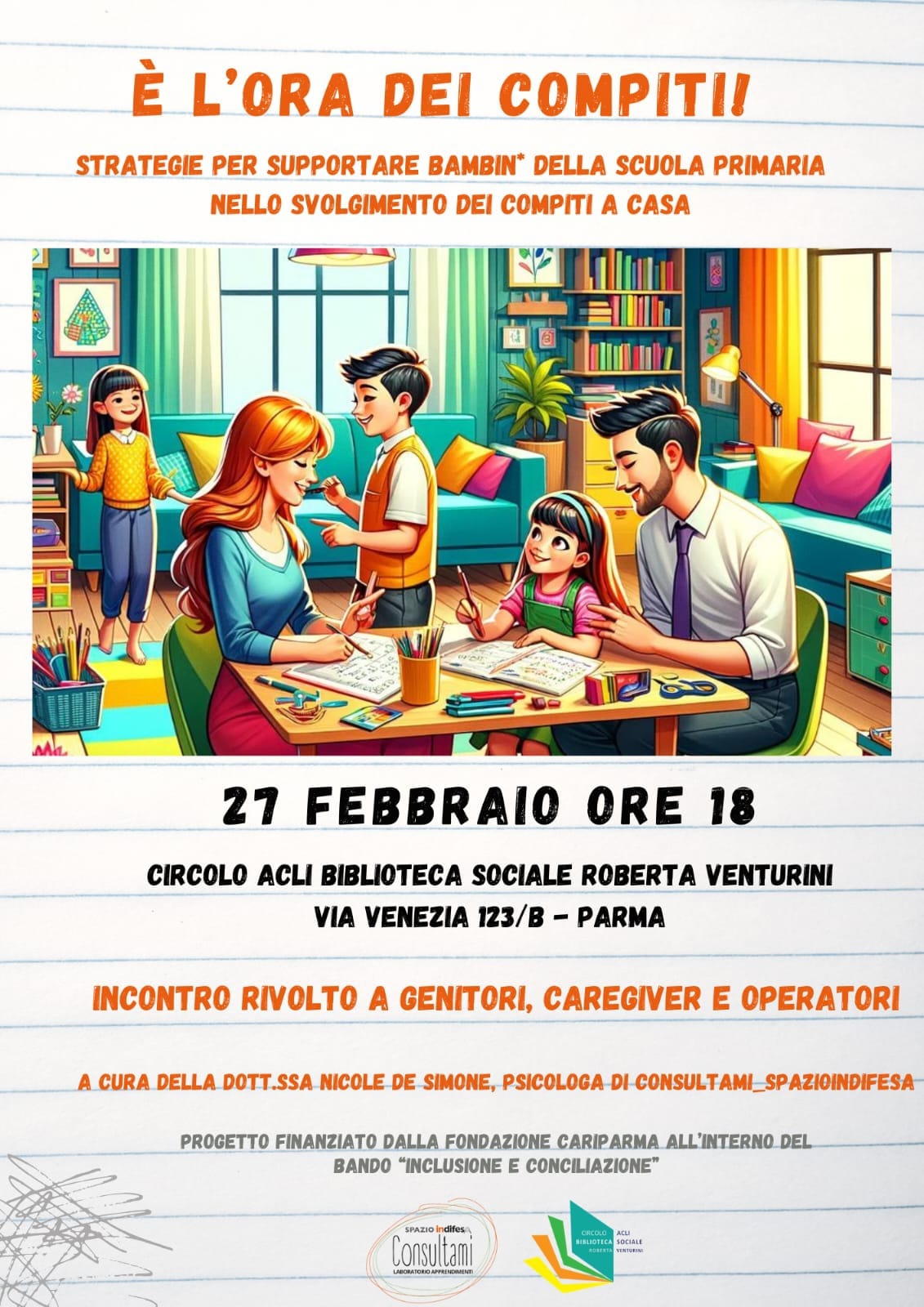 È l’ora dei compiti!